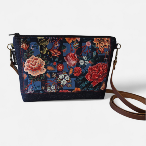Pochette Bèn-Esta – Collection Beautiful Garden – Bleu