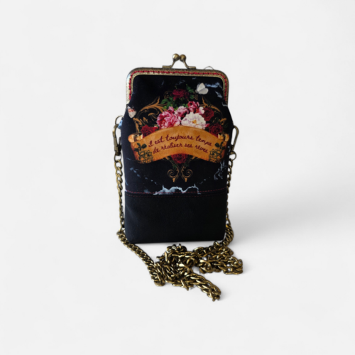 Pochette de téléphone Bèn-Esta – Collection Ex-Voto – L&rsquo;œil