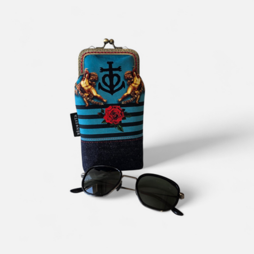 Etui à lunettes Bèn-Esta – Collection On dirait le sud – Crois de Camargue
