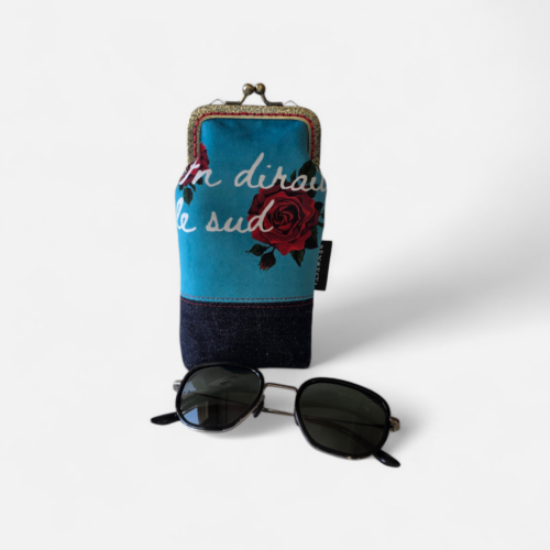 Etui à lunettes Bèn-Esta – Collection On dirait le sud – Crois de Camargue