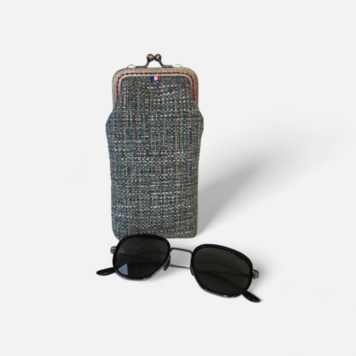 Etui à lunettes Gabin – Collection Gabrielle – bleu