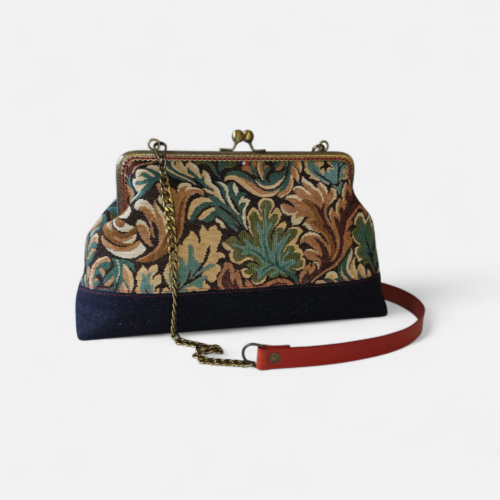 Sac à main Marius – Collection Arrazo – Feuillage vert