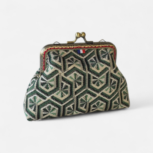 Porte-monnaie Marius – Collection Graphique – Vert