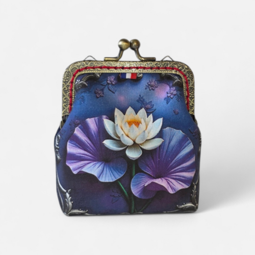 Porte-monnaie Minot – Collection Fleur – Lotus