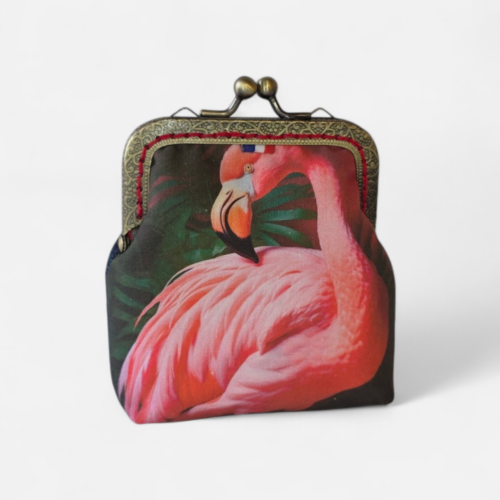 Porte-monnaie Minot – Collection Made in Provence – Flamant rose