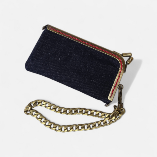 Porte-carte Auguste – Collection Graphique – Bleu et Blanc