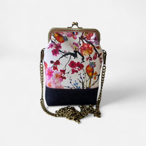 Sacoche Minaudière Alma – Collection Fleurs – Japon