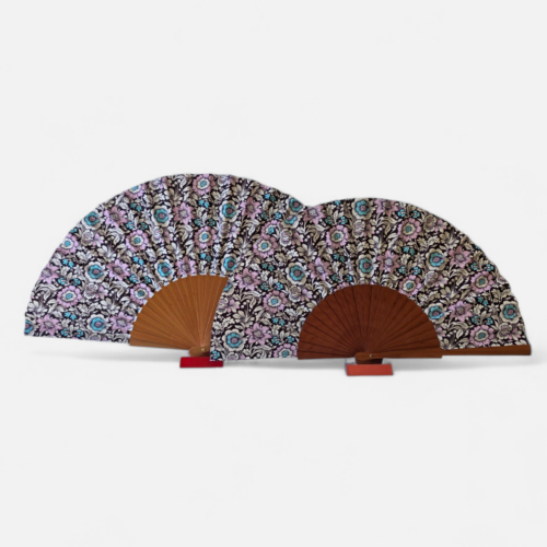 Eventail fleurs – Grand et petit modèle