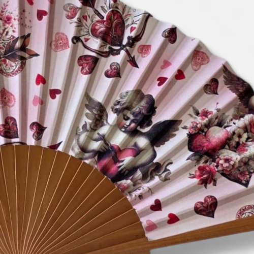 Eventail Cupidon – Grand modèle