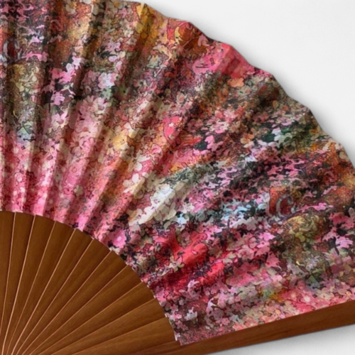 Eventail Aquarelle – Grand modèle