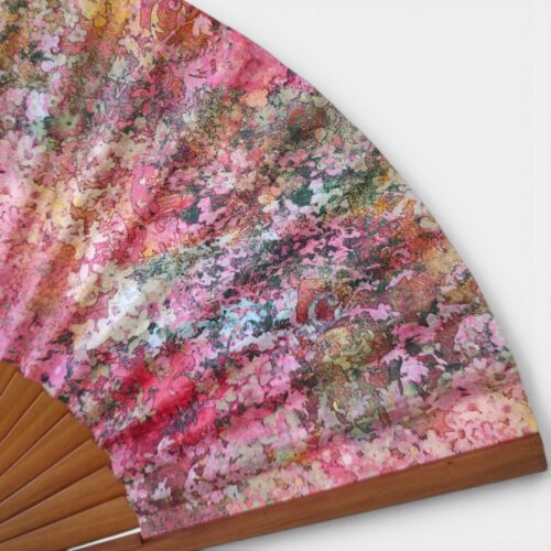 Eventail Aquarelle – Grand modèle