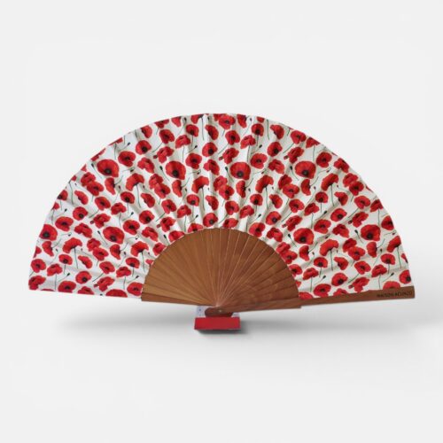 Eventail Coquelicots – Grand modèle