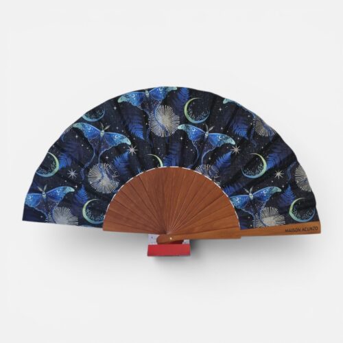 Eventail Papillon de nuit – Petit modèle