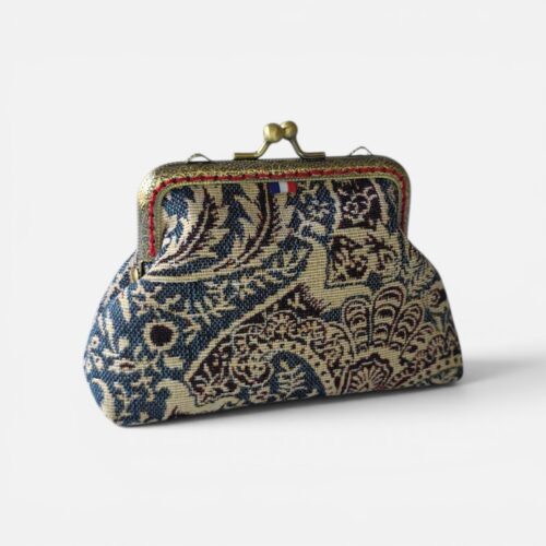 Porte-monnaie Marius – Collection Graphique – Bleu