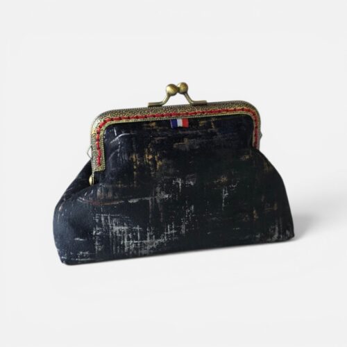 Porte-monnaie Marius – Collection Astral – Noir