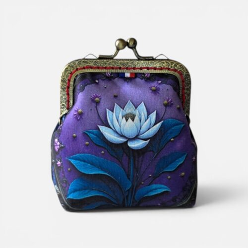 Porte-monnaie Minot – Collection Fleur – Lotus